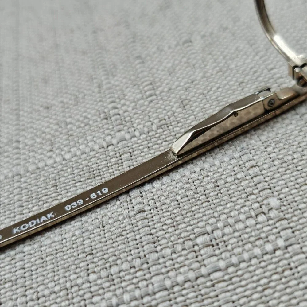 Swank Optical Vintage Men Eyeglasses Gold Tone KODIAK 58[]16 140 Glasses - Picture 8 of 11